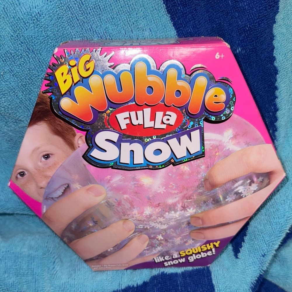 Big Wubble full of snow 
New in original packaging